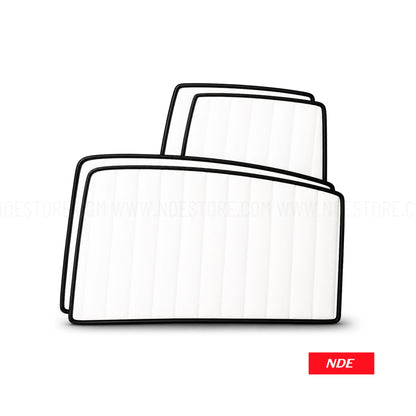 SUN SHADE SET WHITE WRINKLE FOR JAECOO J6