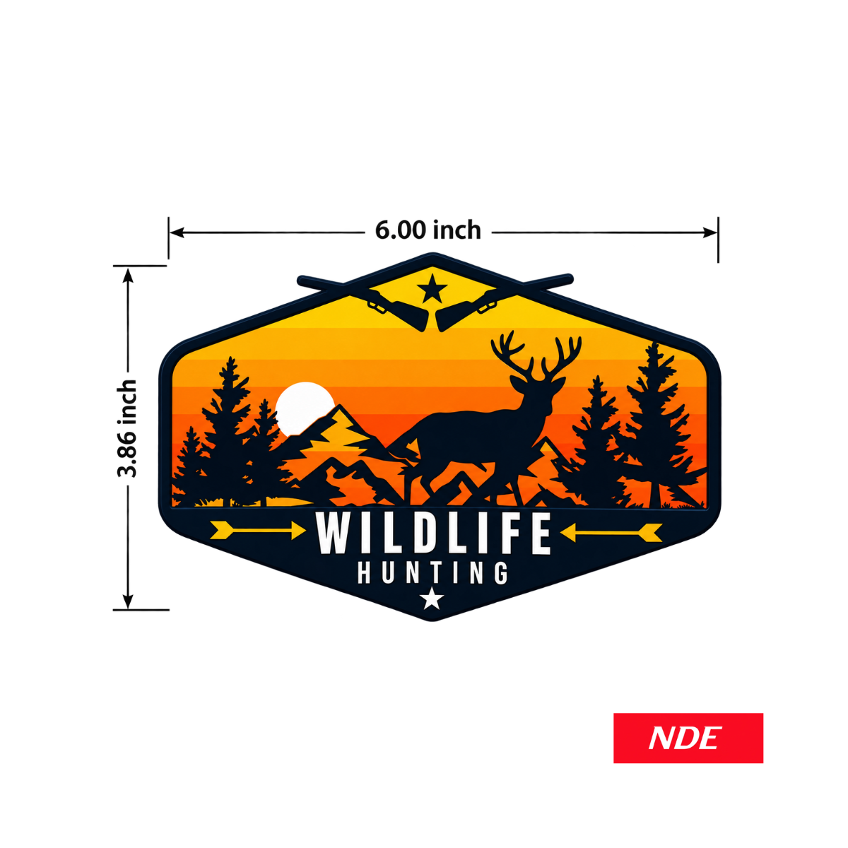STICKER DECAL WILDLIFE HUNTING