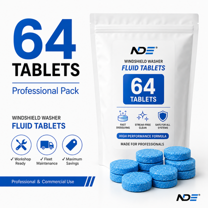 MULTI-PURPOSE GLASS CLEANING TABLETS | MAKES UP TO 4 LITERS