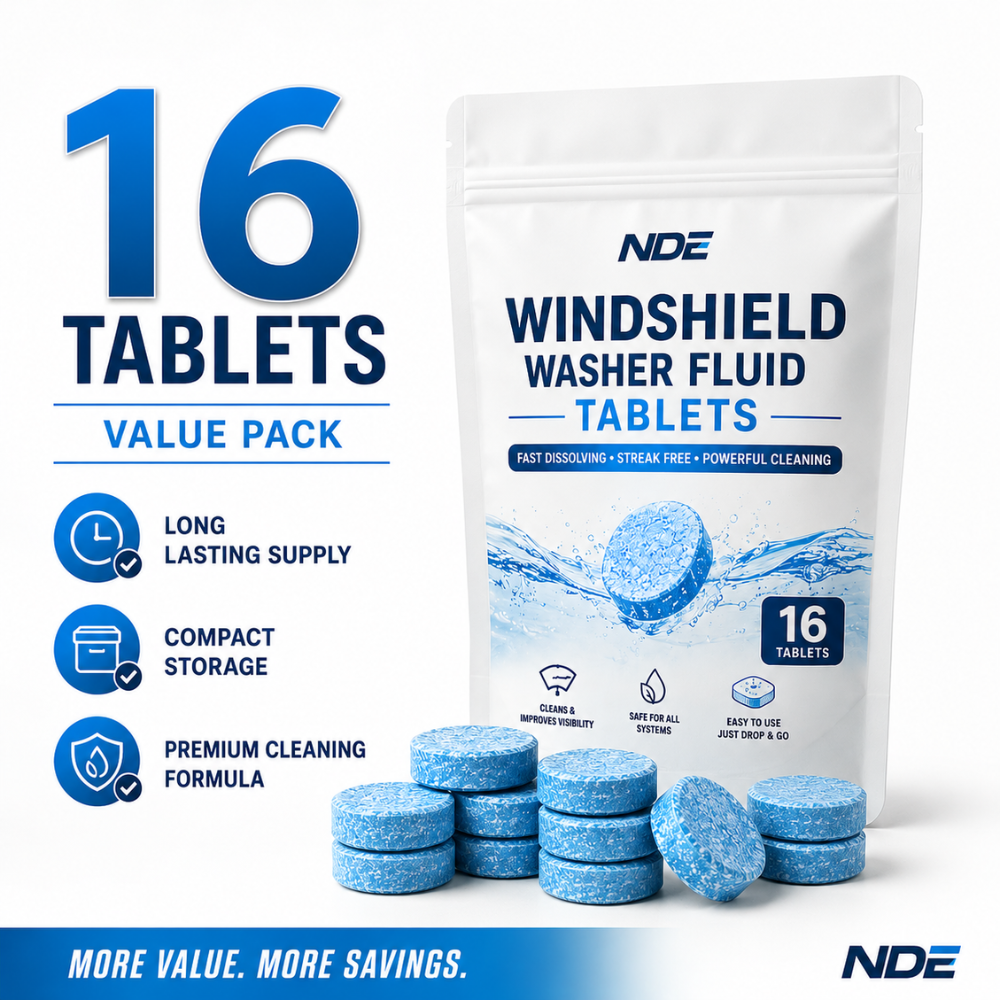 MULTI-PURPOSE GLASS CLEANING TABLETS | MAKES UP TO 4 LITERS