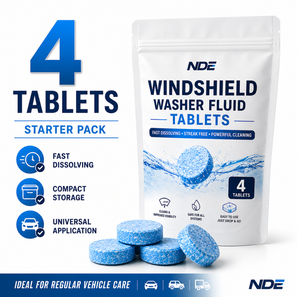 MULTI-PURPOSE GLASS CLEANING TABLETS | MAKES UP TO 4 LITERS