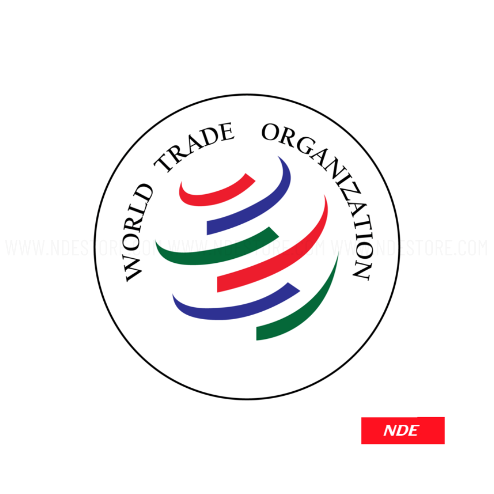 STICKER DECAL WORLD TRADE ORGANIZATION