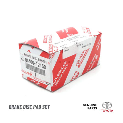 BRAKE DISC PAD SET REAR GENUINE FOR TOYOTA ALTIS - ndestore.com