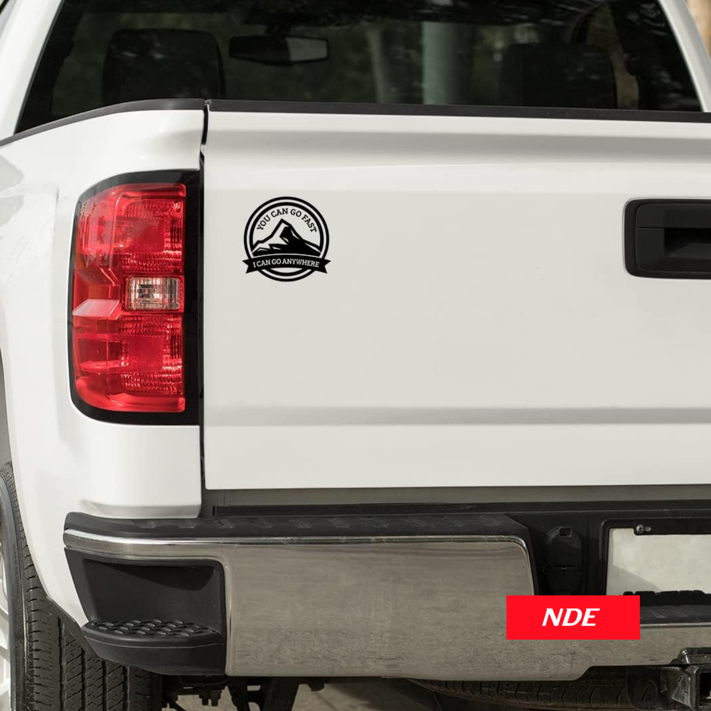 DECAL STICKER ADVENTURE GO FAST